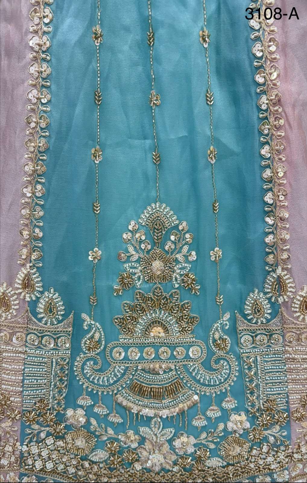 Partywear pastel Color beautiful Satin Silk fancy fabric Lehenga Choli reseller in surat 3108
